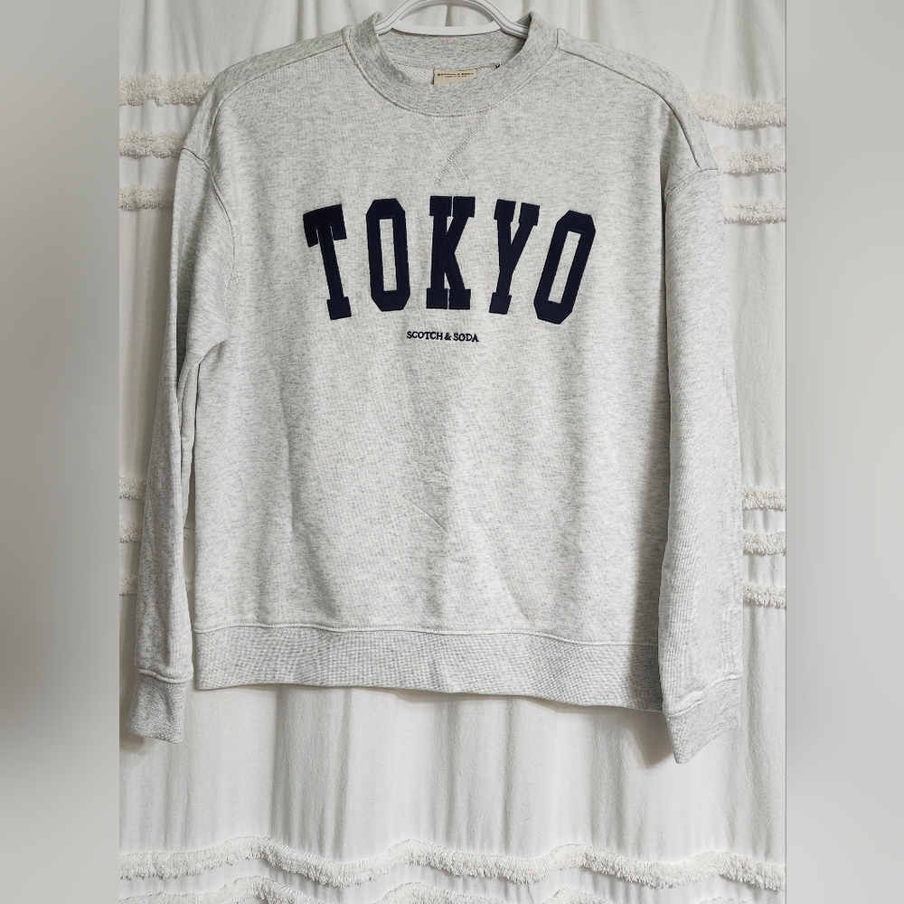 Scotch & Soda Light Gray TOKYO Sweater. BNWT.. Final Price!